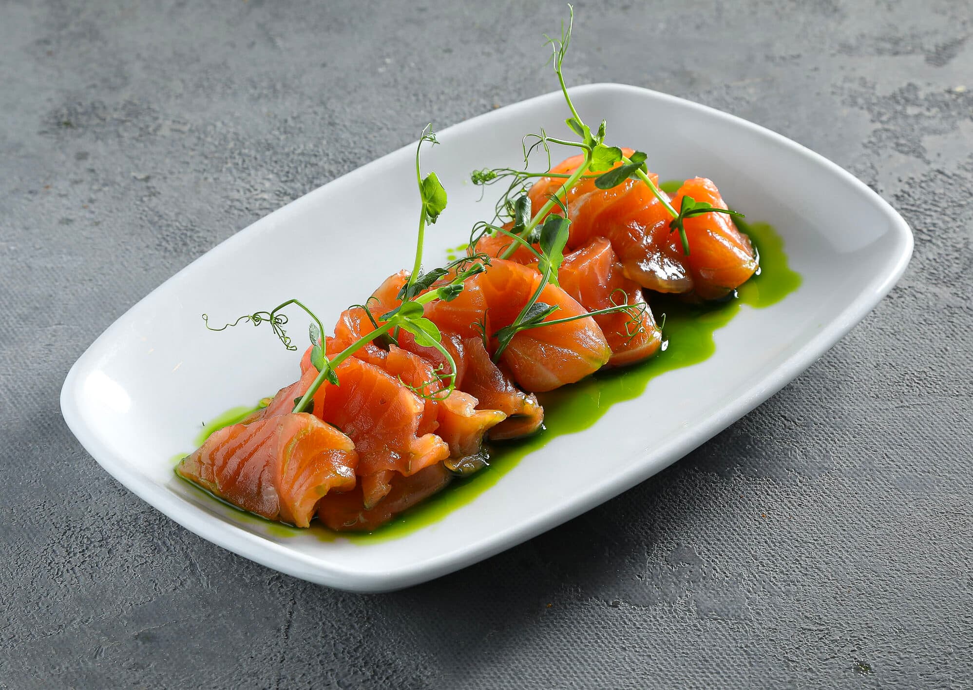 Филе лосося шеф-посола